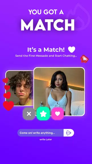 DateUp - Dating Apps. Hookup. Captura de pantalla 1