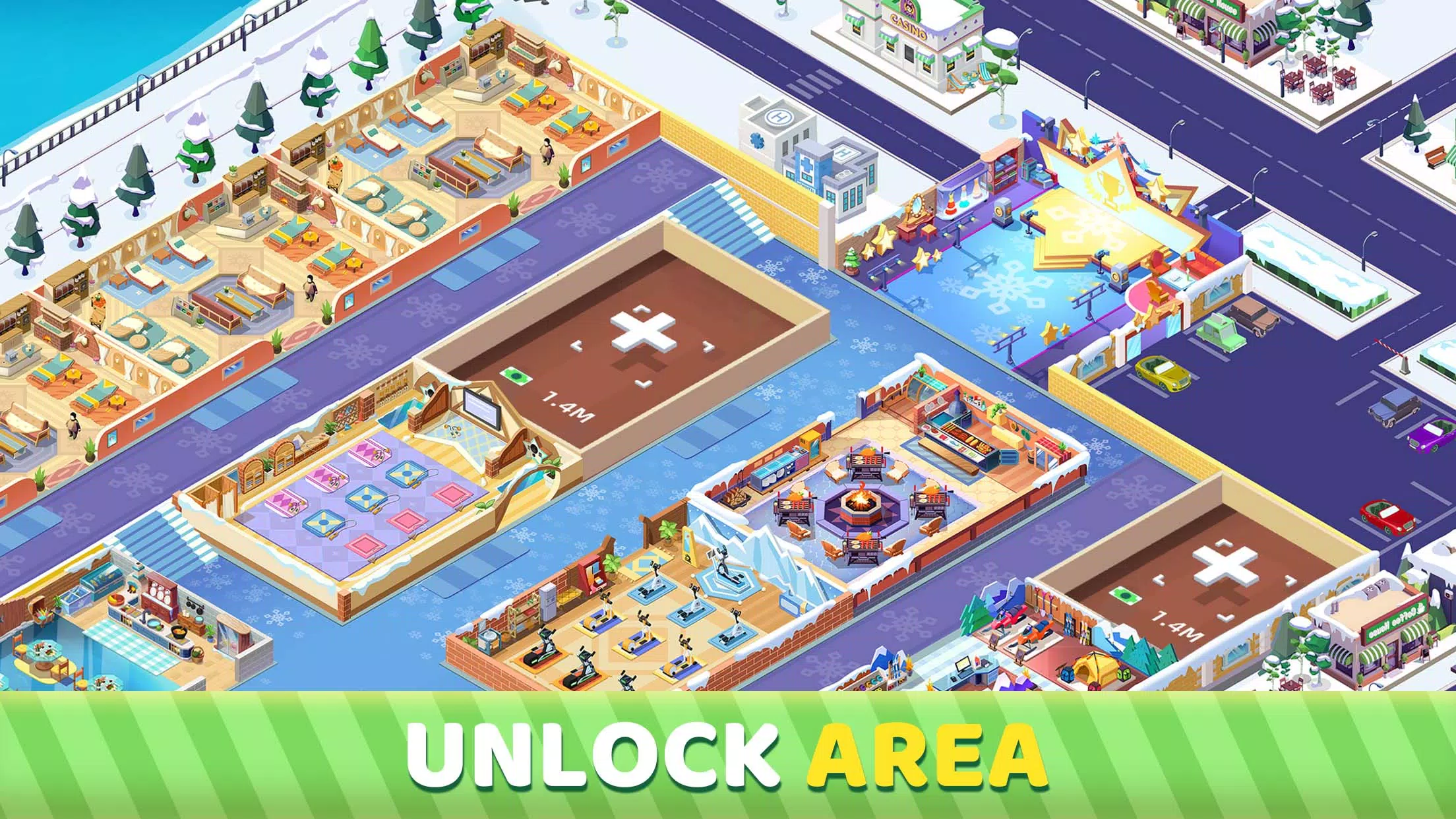 Fitness Club Tycoon Скриншот 3