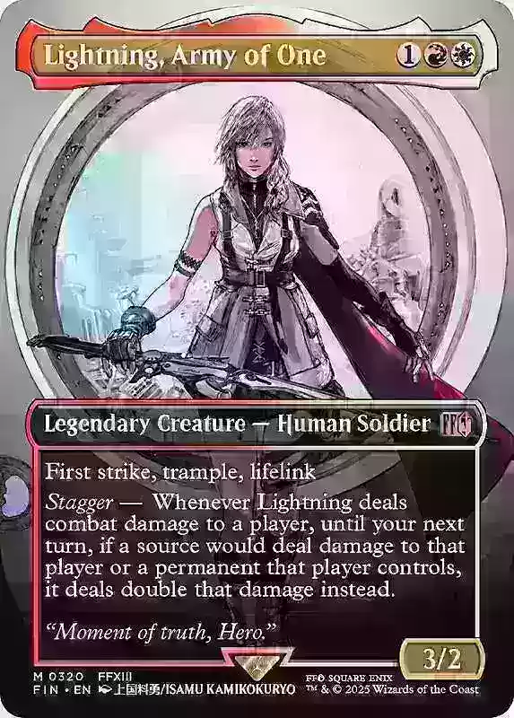 Lightning, Army of One MTG Card
