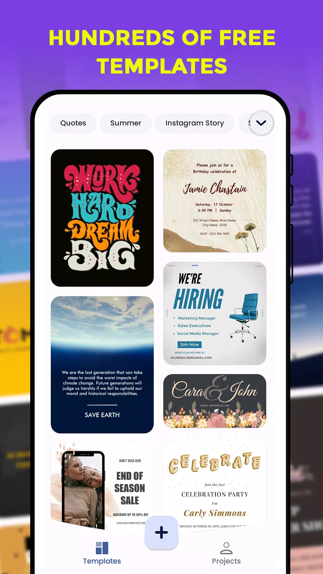 Poster Maker - Flyers Design 스크린샷 1