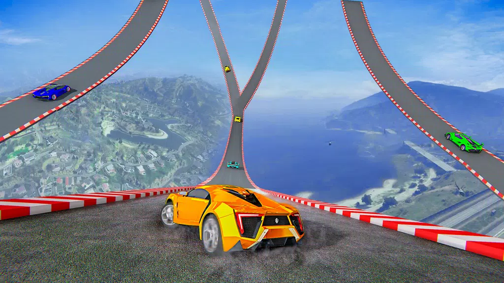Impossible GT Stunt Sports Car Captura de pantalla 3