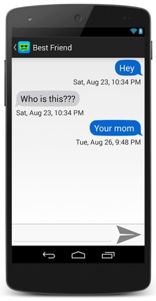 Anonymous Texting Скриншот 0