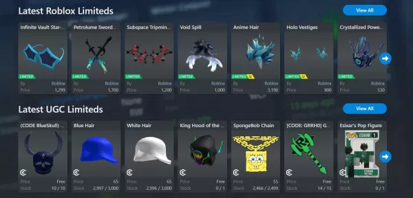 Smart shopping for Limited items in Roblox