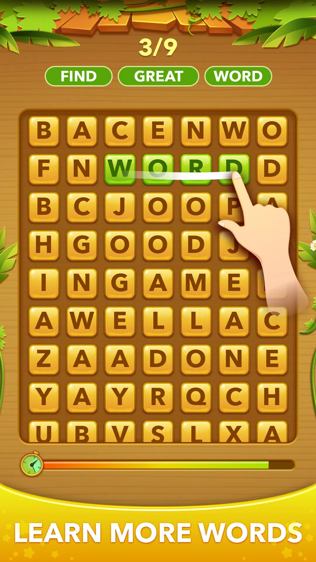 Word Scroll - Search Word Game 螢幕截圖 1