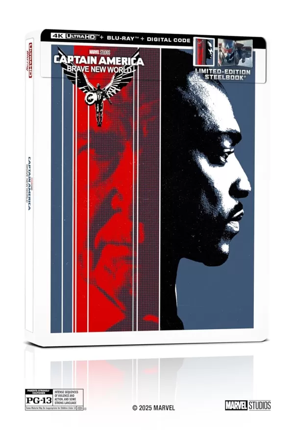 Captain America: Brave New World ora su 4K, Blu-ray PreOrder