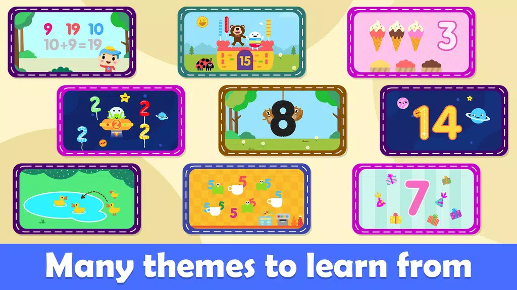 Learning 123 Numbers For Kids Скриншот 1