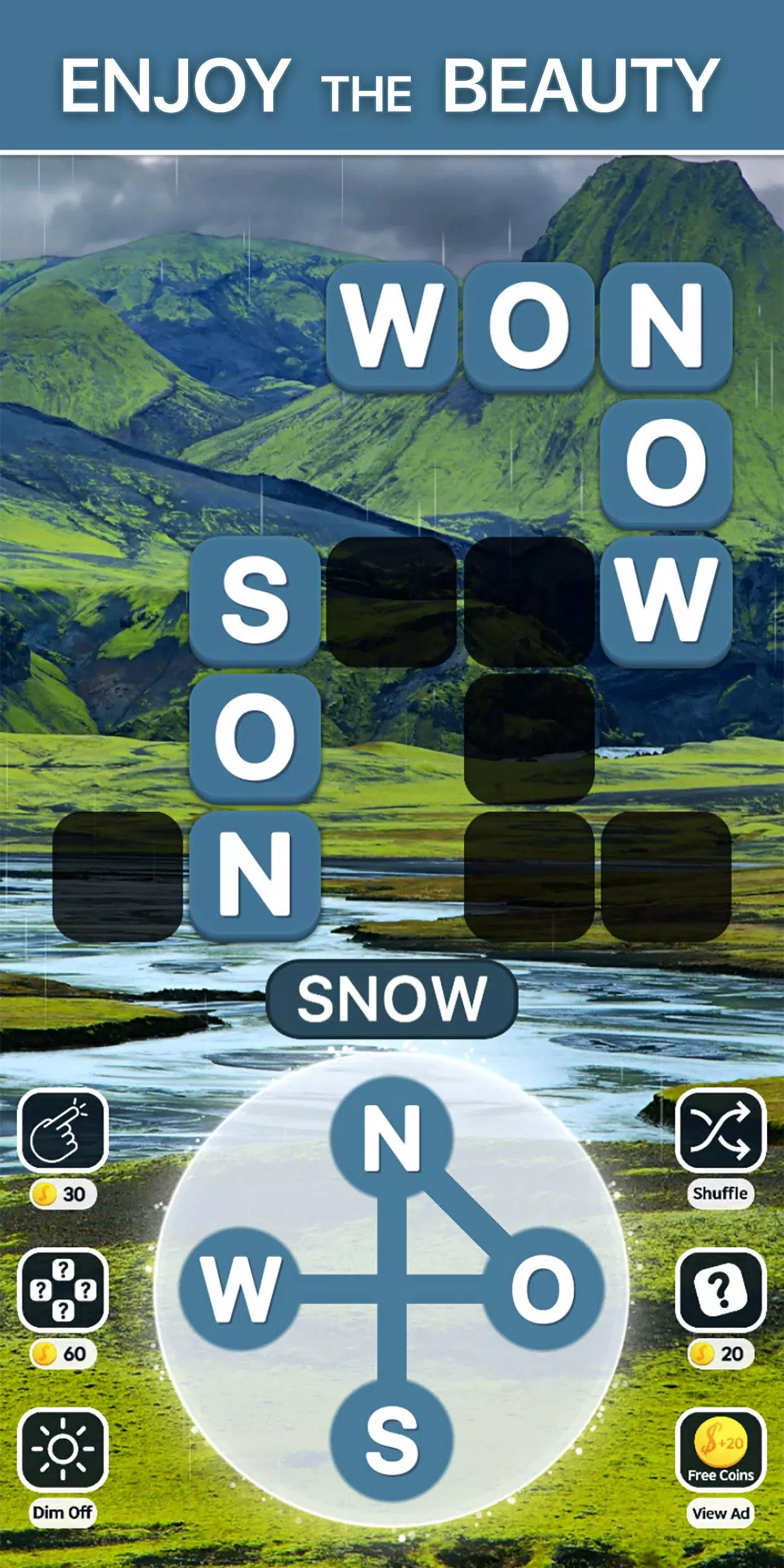 Word Swipe World Tour Connect Capture d'écran 3