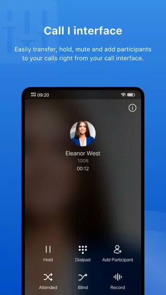 Yeastar Linkus Mobile Client Captura de tela 0