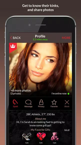 Whiplr - Messenger with Kinks! Captura de pantalla 0