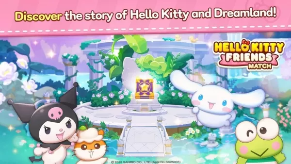 Line Games เปิดตัว Hello Kitty Friends Match Puzzle Soft Launch