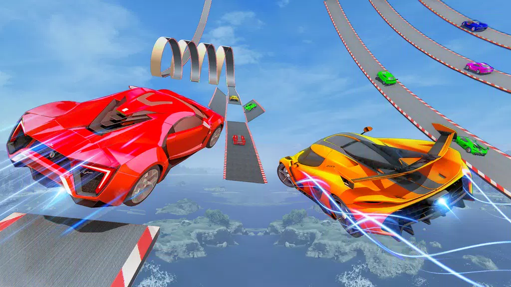 Impossible GT Stunt Sports Car Captura de pantalla 2