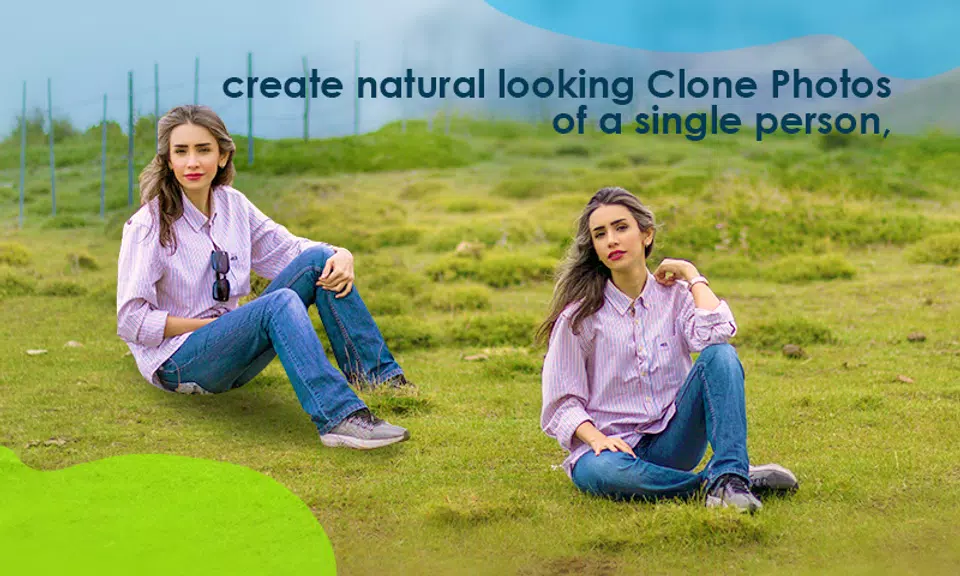 Photo Clone App twins Editor Скриншот 2