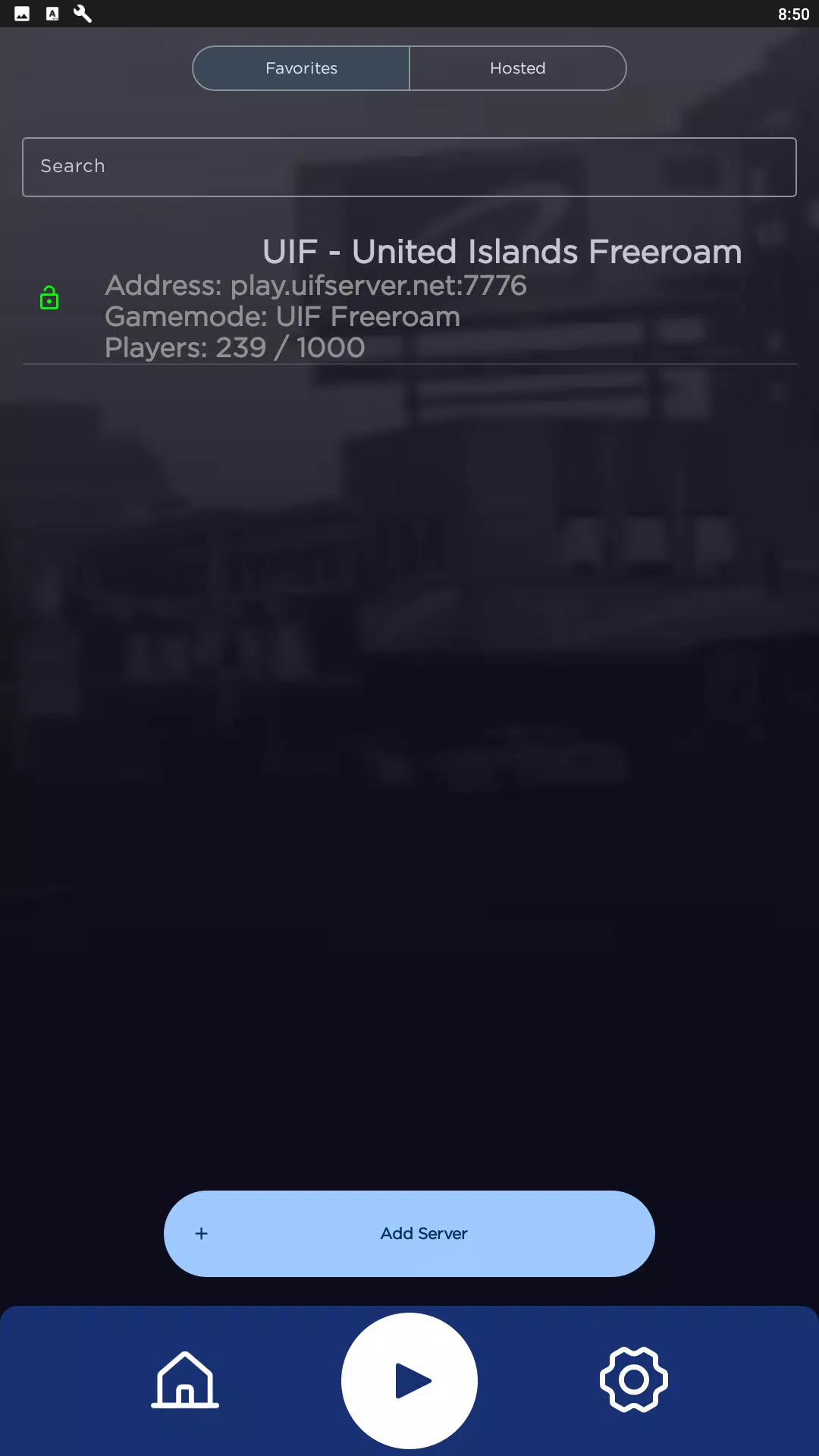 Alyn SA-MP Mobile Launcher Captura de tela 2