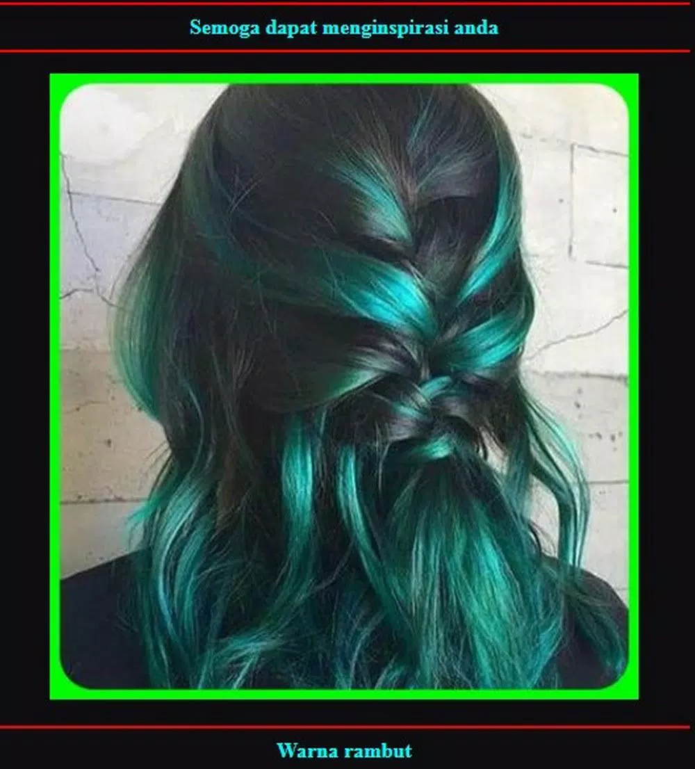 hair color 螢幕截圖 1