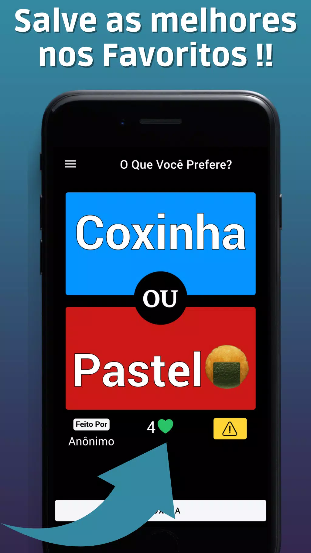 O que você prefere? Captura de tela 3