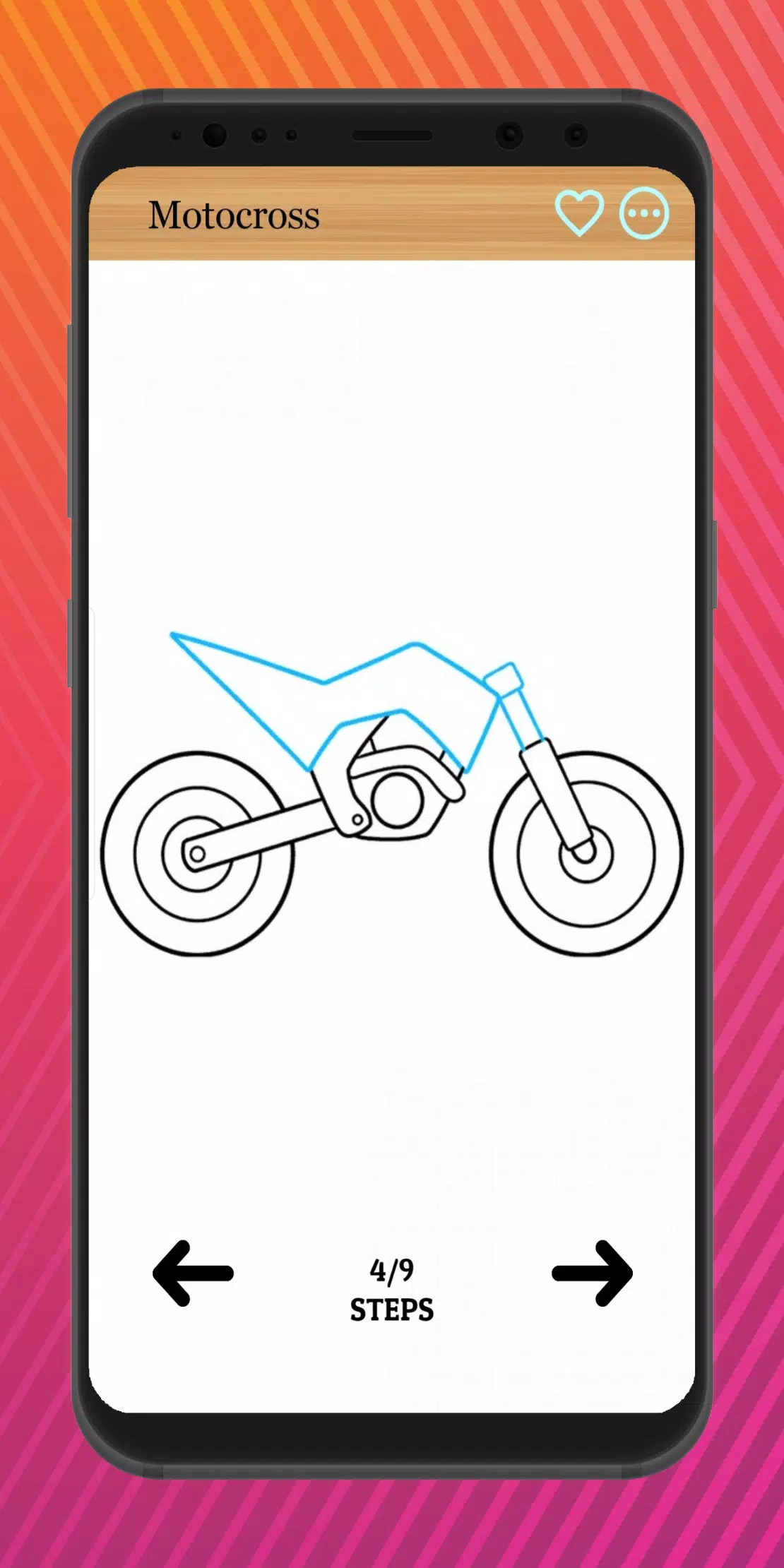 How to Draw Motorcycle 螢幕截圖 1