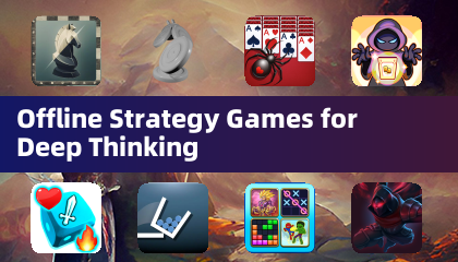 Offline Strategy Games for Deep Thinking