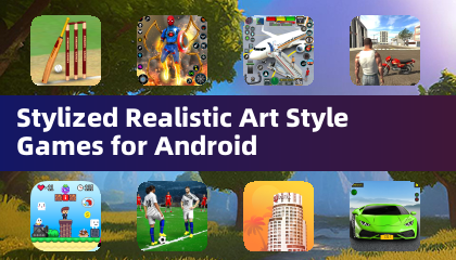 Android용 스타일라이즈드 리얼리스틱 아트 스타일 게임