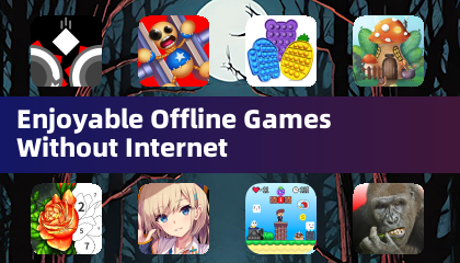인터넷 없이 즐기는 재미있는 오프라인 게임