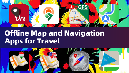 오프라인 지도 및 여행용 내비게이션 앱