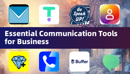 비즈니스를 위한 필수 커뮤니케이션 도구