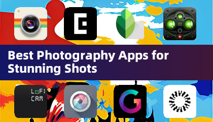 멋진 샷을 위한 최고의 사진 촬영 앱