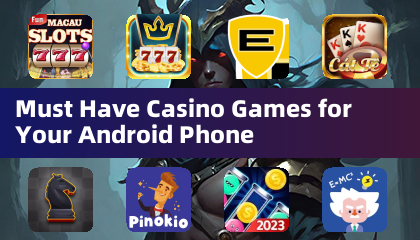 Android 휴대폰용 카지노 게임이 있어야 합니다.