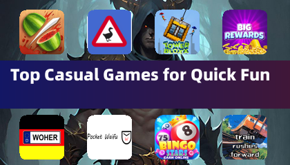 Top Casual Games for Quick Fun