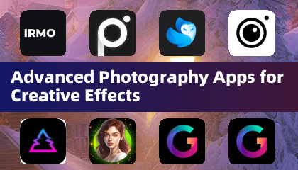 Fortgeschrittene Fotografie-Apps für kreative Effekte