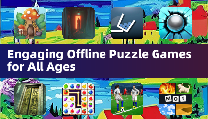 Engaging Offline Puzzle Games for All Ages