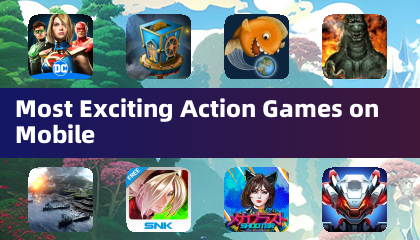モバイルで最もエキサイティングなアクションゲーム