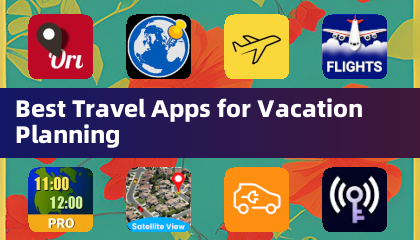 휴가 계획을 위한 최고의 여행 앱