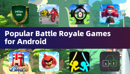 안드로이드용 인기 배틀 로얄 게임