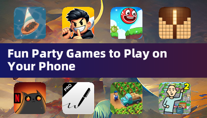 휴대폰으로 즐길 수 있는 재미있는 파티 게임