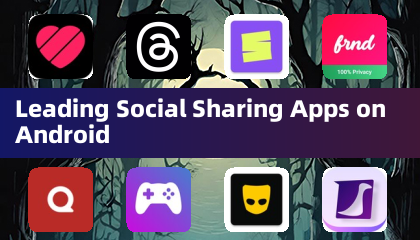 안드로이드에서 인기 있는 소셜 공유 앱