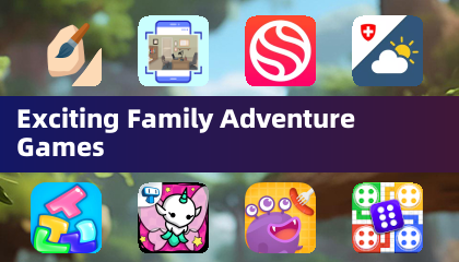 흥미진진한 가족 모험 게임