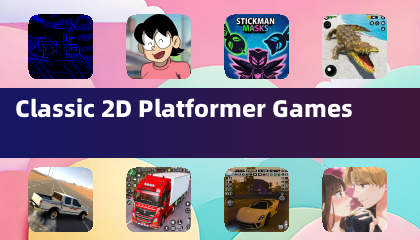 클래식 2D 플랫포머 게임