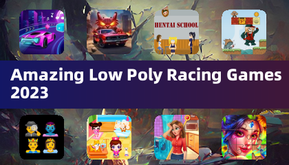 놀라운 로우 폴리 레이싱 게임 2023
