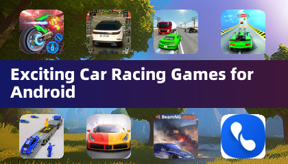 안드로이드용 스릴 넘치는 자동차 레이싱 게임