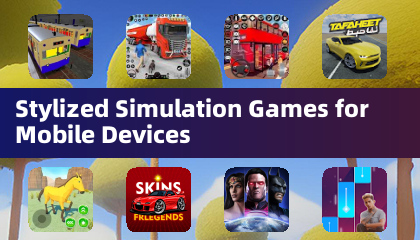 모바일 기기용 스타일리시한 시뮬레이션 게임