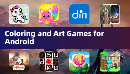 안드로이드용 색칠하기와 예술 게임